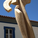 "In the Wind", ash, 2012, 270cm