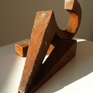 "Lying Figure", cast iron, 2014, 59cm