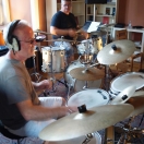 Martin Hughes, Jorge Carilho: koncert pro dvoje bicí (photo R. Živný)
