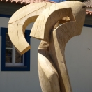 "In the Wind" (detail), ash, 2012, 270cm