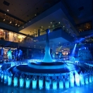Light show in the exposition (photo D. Mészáros)
