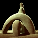 Radovan Živný "Sitting figure" (photo R. Živný)