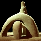 "Sedící figura" , Olomouc (Česká rep.), 2010, 2m