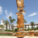 "Kontrola růstu vymklá kontrole", kaštan, 2015, 285cm
