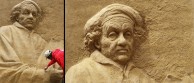 "Rembrandt", sand, The Hague (Netherlands), 2010, 3,4m