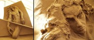 "Inferno", sand, Jesolo (Italy), 2009, 3,6m