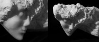 "Head", alabastr, 2007, 28 x 38cm