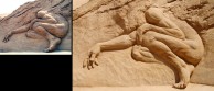 "Figure", sand, Pera (Portugal), 2003, 4 x 6m