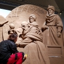 The fool and the three Wise men. 
(Photo R.Varano)
