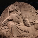 Adoration of shepherds by S.Ruseler.
(Photo R.Živný)
