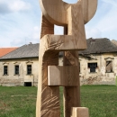 "Umprovization", ash, 2019, 185cm