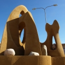 "Figure on the Beach", Hundested (Danmark), 2020, 3m