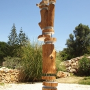 "Controll of Growth out of Controll", chestnut, 2015, 285cm
