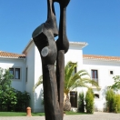 "Blind Witness", acacia, 2015, 210cm